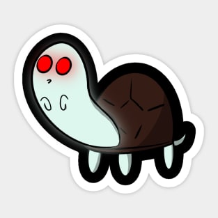 Turtle #4 Ghost Sticker